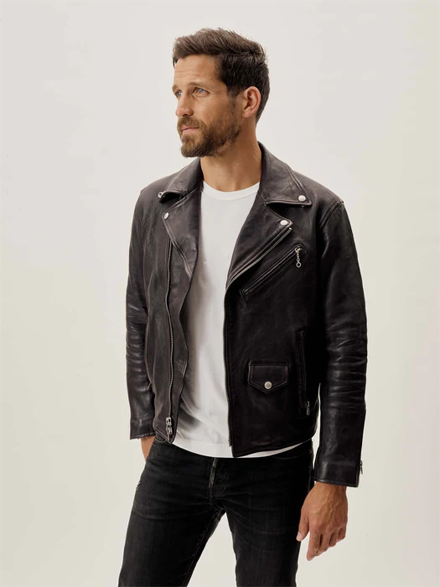 Apex Leather Moto Jacket