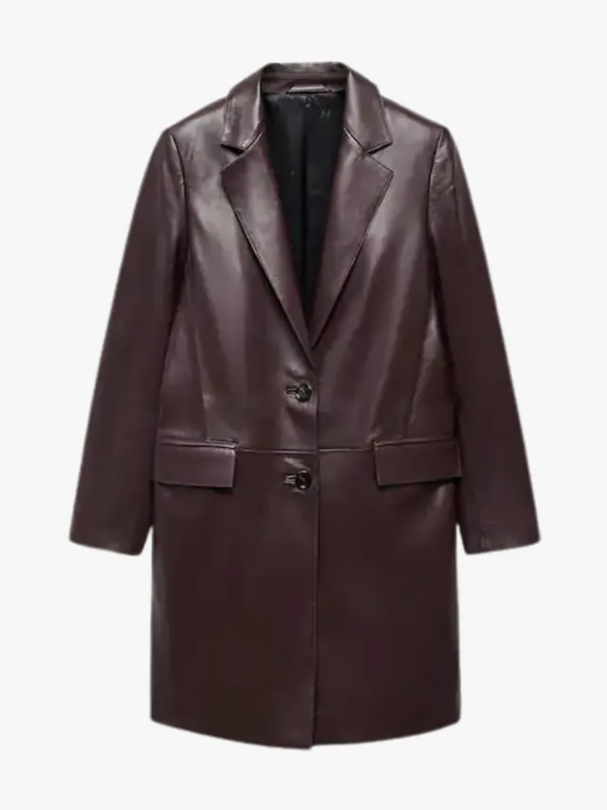 Aristocrat Long Leather Coat