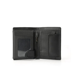 Black Trifold Peltskin Wallet