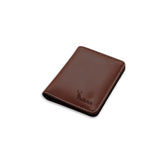 Peltskin Handmade Brown Mini Leather Wallet for Men