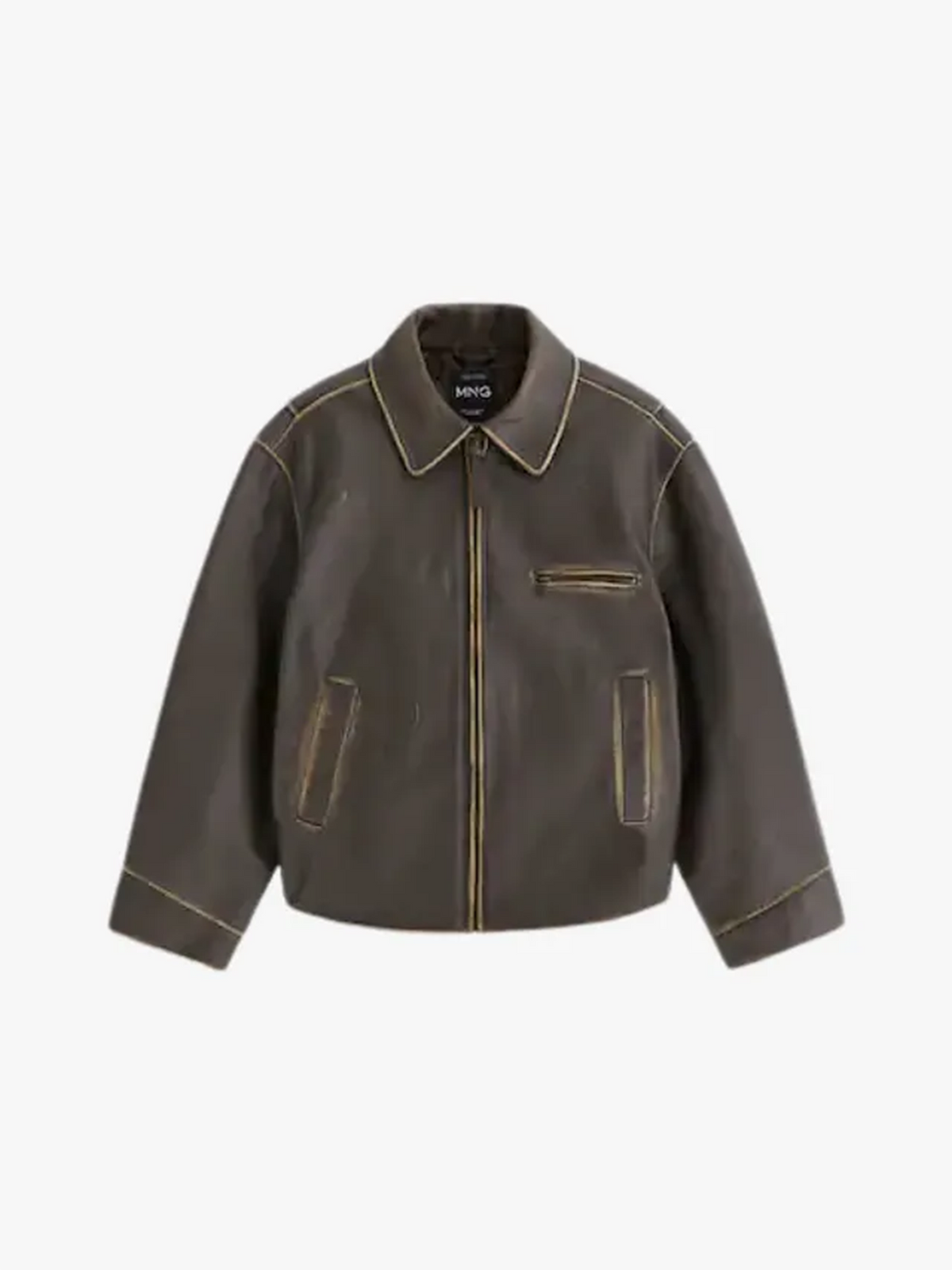 Premium Majestic Faded Leather Jacket