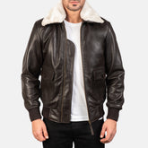 Airin G-1 Brown Leather Jacket