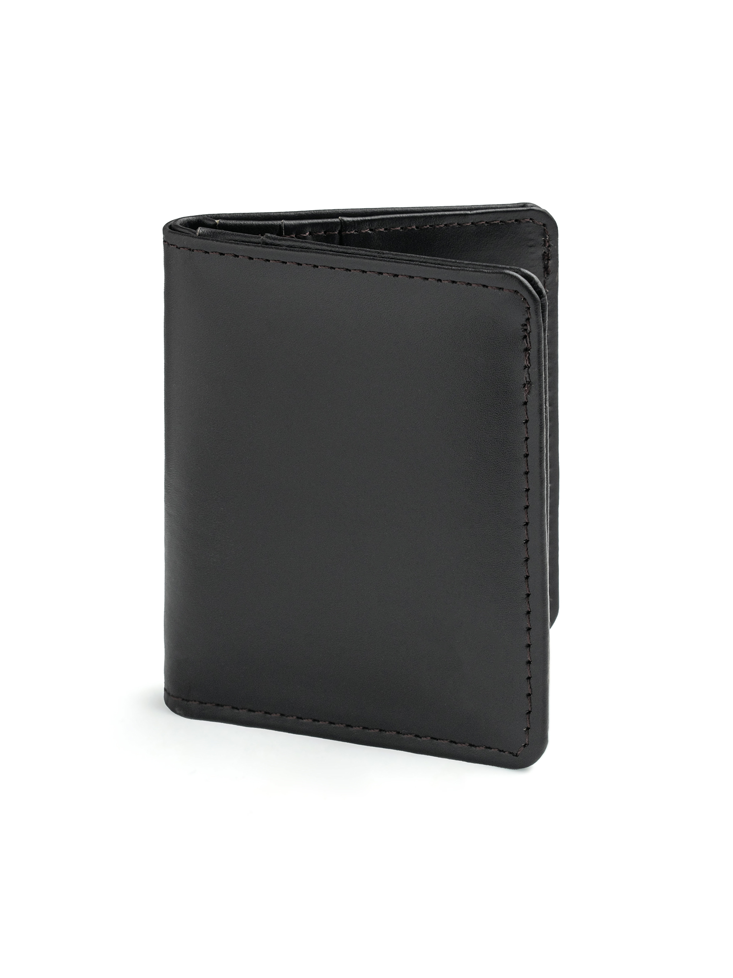 Handcrafted Black Mini Peltskin Wallet For Men
