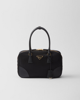 Peltskin Re-Edition 1978 Medium Re-Nylon and Saffiano Leather Two-Handle Bag