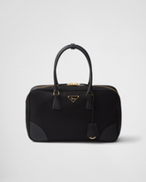 Peltskin Re-Edition 1978 Medium Re-Nylon and Saffiano Leather Top-Handle Bag