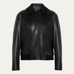 Peltskin Lambskin Leather Bomber Jacket