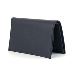 Blue Saffiano Peltskin Long Wallet