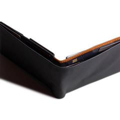 Peltskin Travel Wallet with RFID Protection - Grey/Tan
