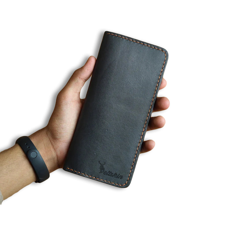 Peltskin L1.5 Long Wallet - Jade Black