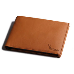 Peltskin Travel Wallet with RFID Protection - Tan/Grey