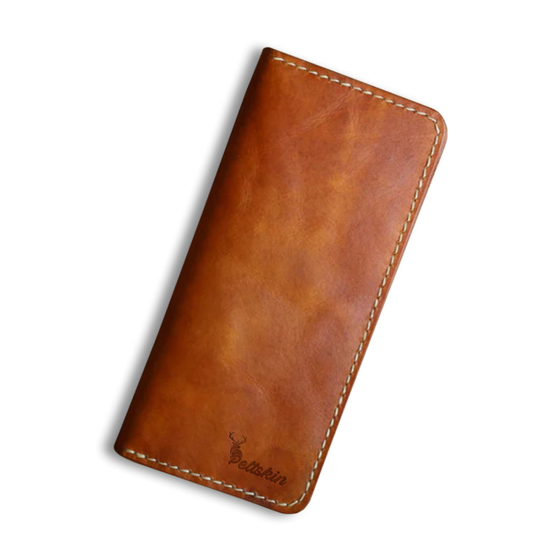Peltskin L1.5 Long Wallet - Dark Tan