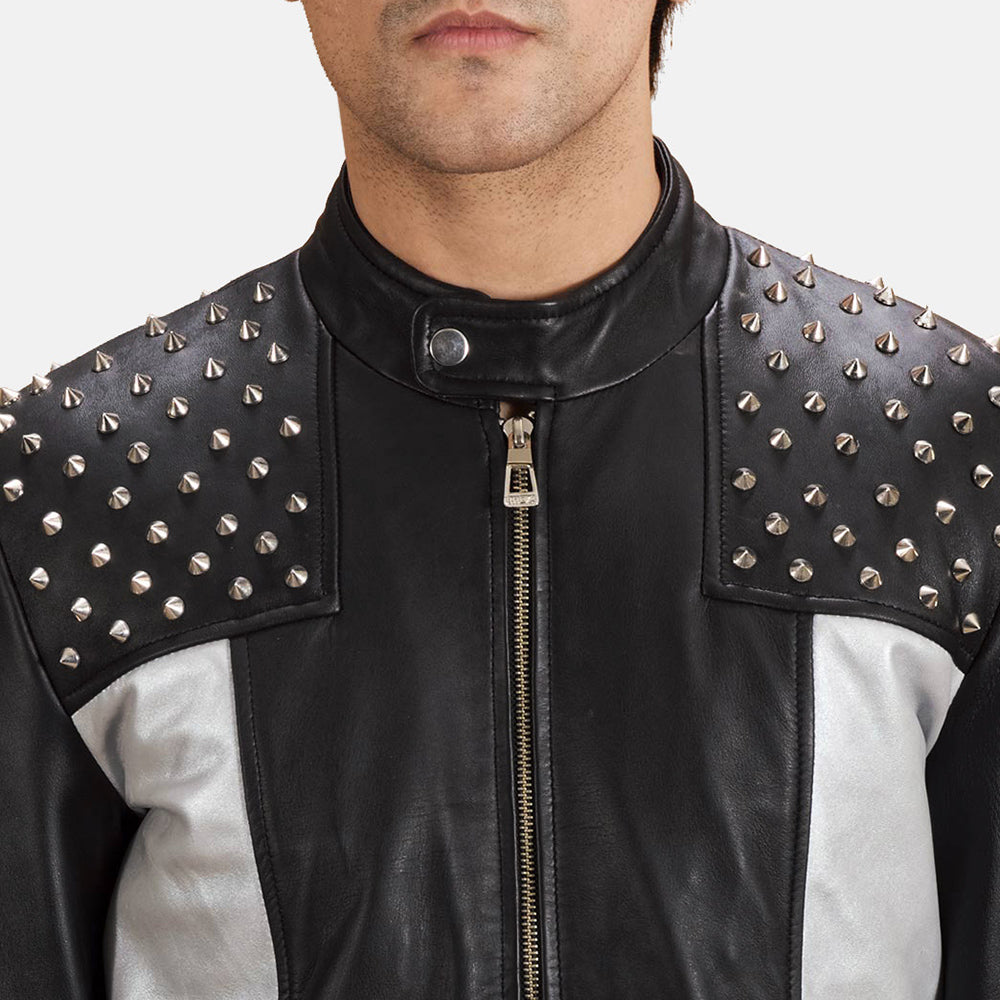 Shapron Studded Leather Jacket