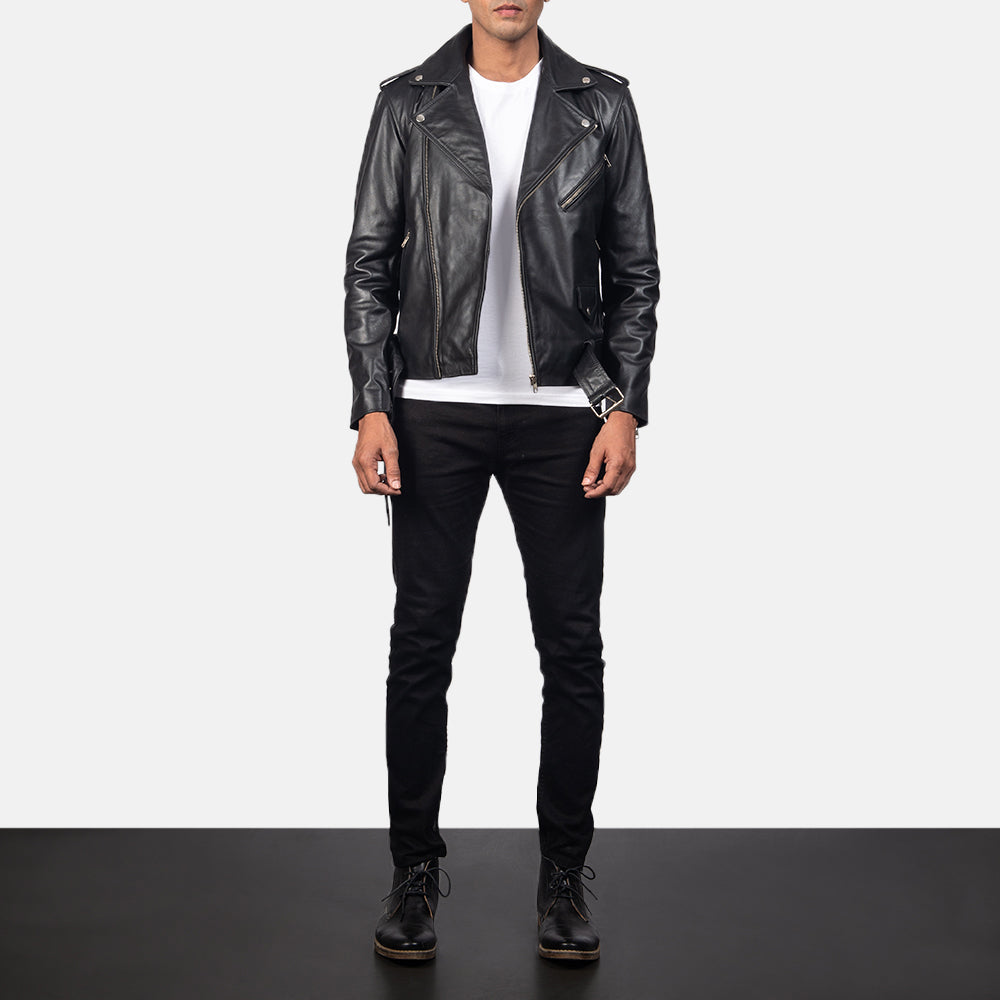 Allaric Alley Black Leather Jacket