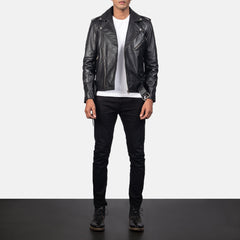 Allaric Alley Black Leather Jacket