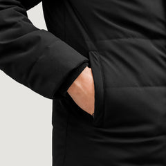 Exton Black Hooded Down