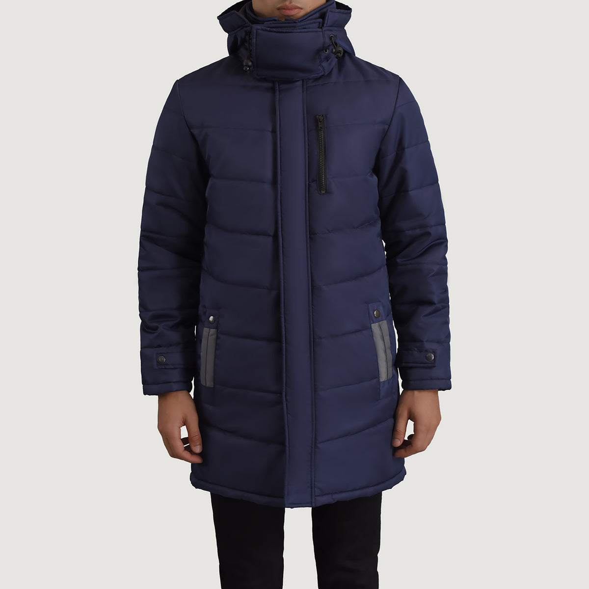 Moore Blue Hooded