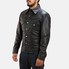 Ranchson Black Leather Jacket