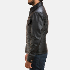 Ranchson Black Leather Jacket