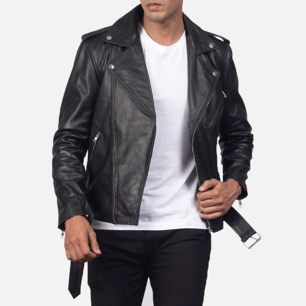 Allaric Alley Black Leather Jacket