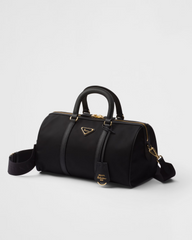 Peltskin Re-Edition 1978 large Re-Nylon and Saffiano Leather Two-Handle Bag